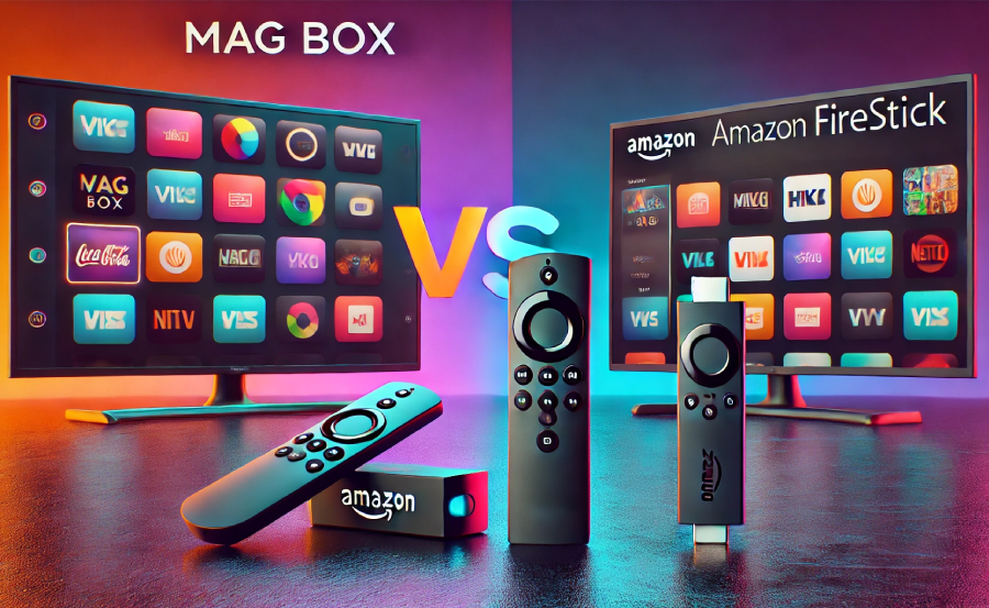 MAG BOX vs Amazon Fire Stick: Best for High-Traffic Area Streaming